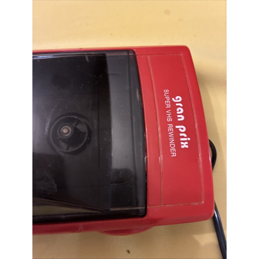 Vtg Gran Prix VHS Tape Reminder Model TVR93 Head Lights Light Up When Working - Picture 5 of 11